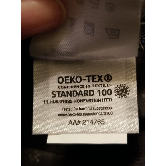 Van Heusen Men's Size XL Carbon Grey Flex Collar Slim Fit Stretch Dress Shirt - Picture 7 of 9